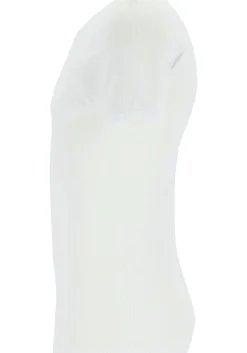Ceceba heren T-shirt dubbelrib regular fit (1-pack), O-hals, wit
