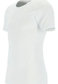 Ceceba heren T-shirt dubbelrib regular fit (1-pack), O-hals, wit