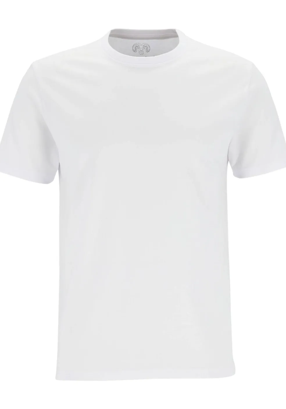 Ceceba heren T-shirts regular fit (2-pack), O-hals, wit