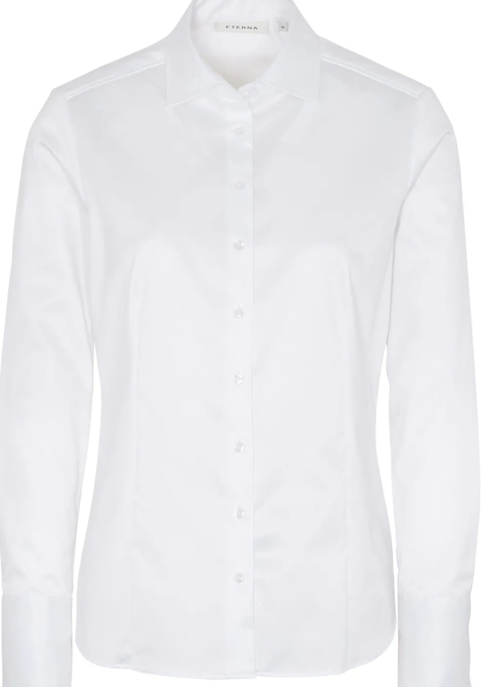 ETERNA dames blouse modern classic, wit