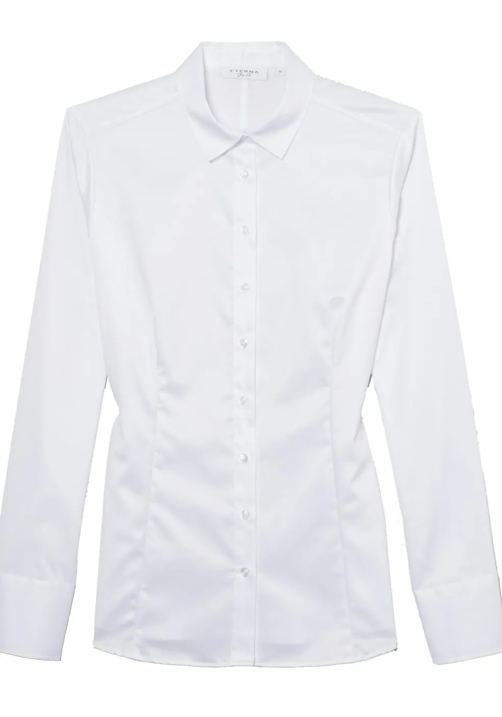ETERNA dames blouse slim fit, wit