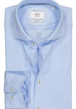 ETERNA modern fit overhemd, 1863 casual Soft tailoring, lichtblauw