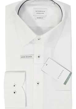 ETERNA modern fit overhemd, natte, wit
