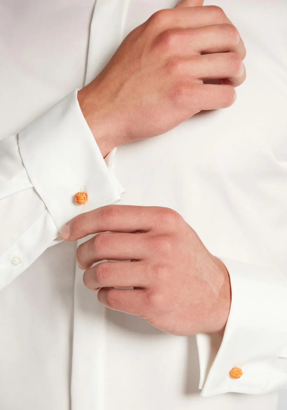 ETERNA slim fit overhemd, twill, ecru
