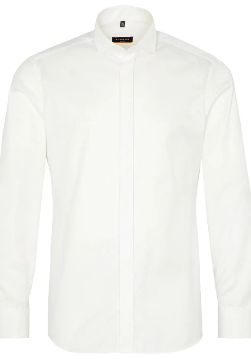 ETERNA slim fit overhemd, twill, ecru