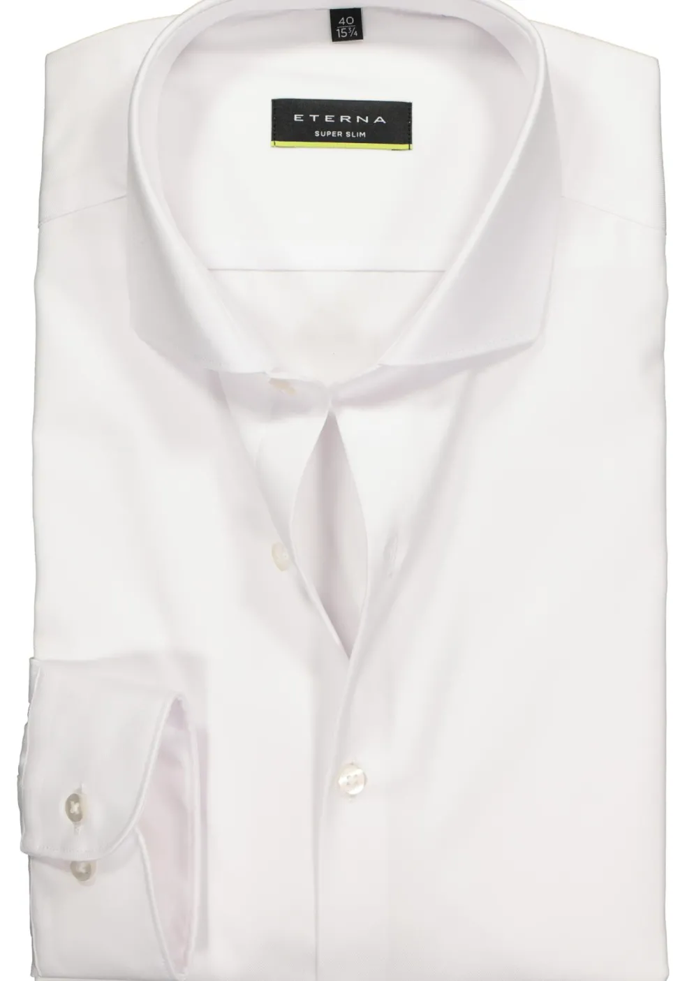 ETERNA super slim fit overhemd, niet doorschijnend twill, wit