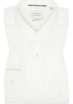 ETERNA super slim fit overhemd, twill, ecru