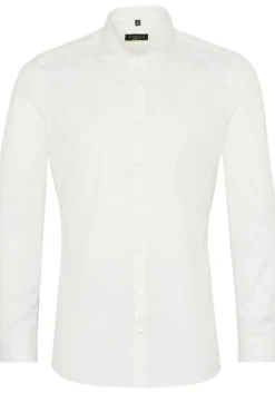 ETERNA super slim fit overhemd, twill, ecru