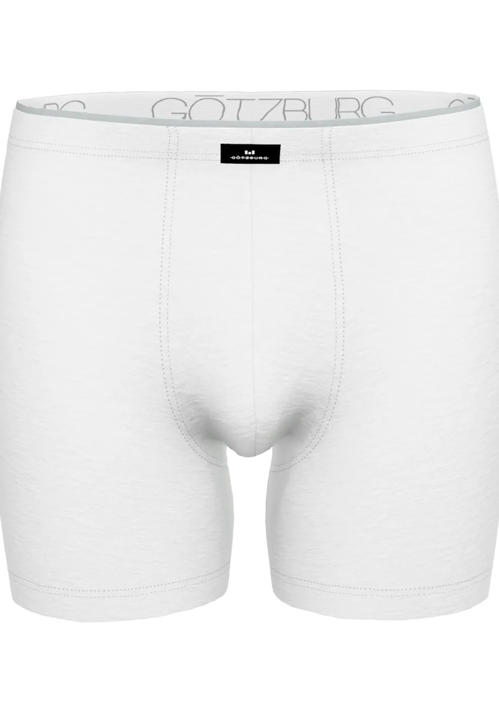 Gotzburg heren boxer normale lengte (1-pack), wit