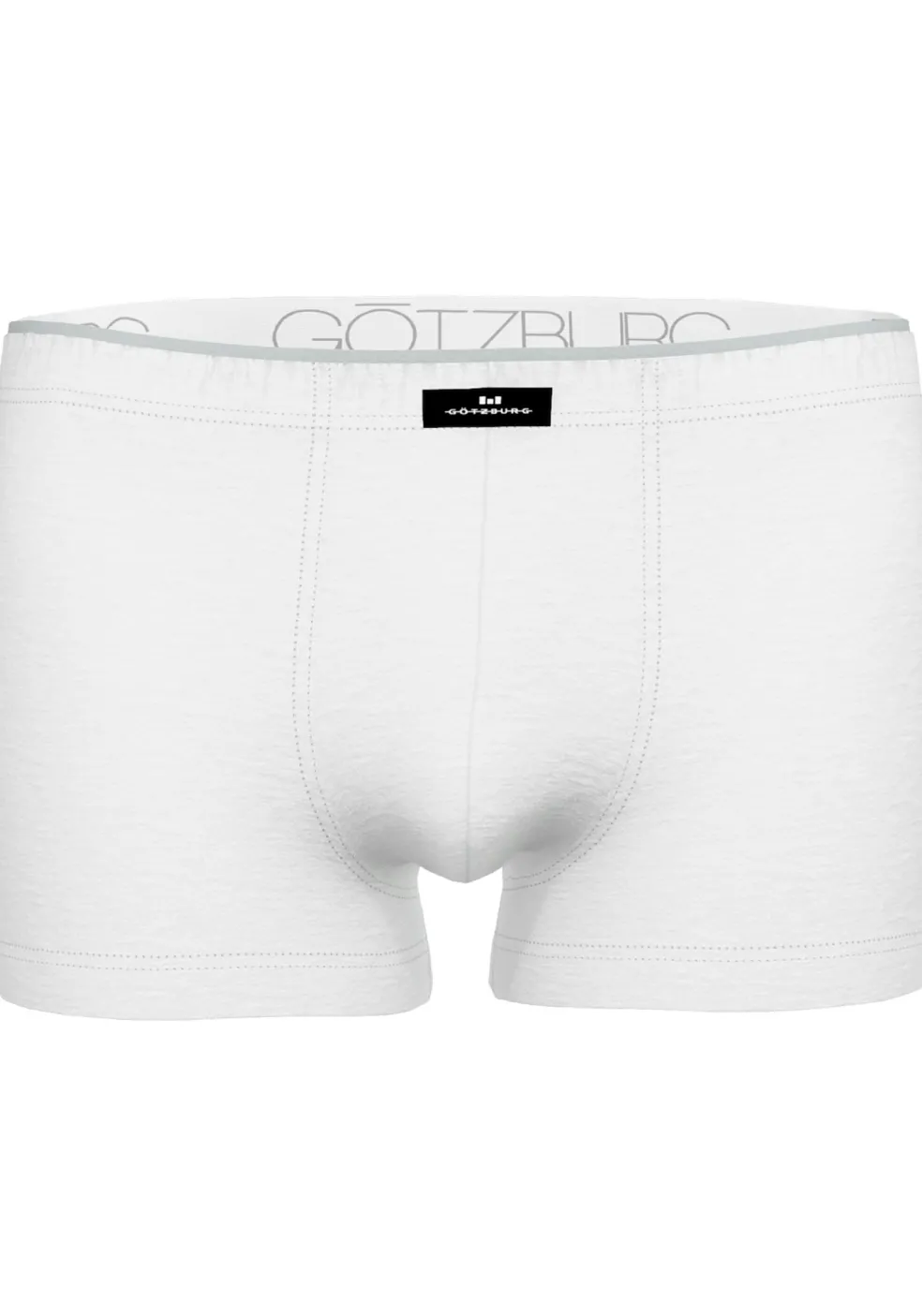 Gotzburg heren boxer normale lengte (1-pack), wit