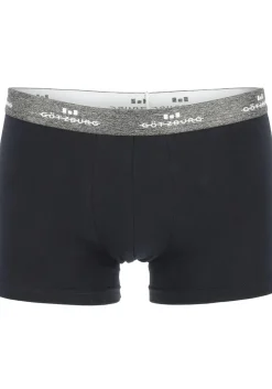 Gotzburg heren boxers (2-pack), normale lengte, zwart