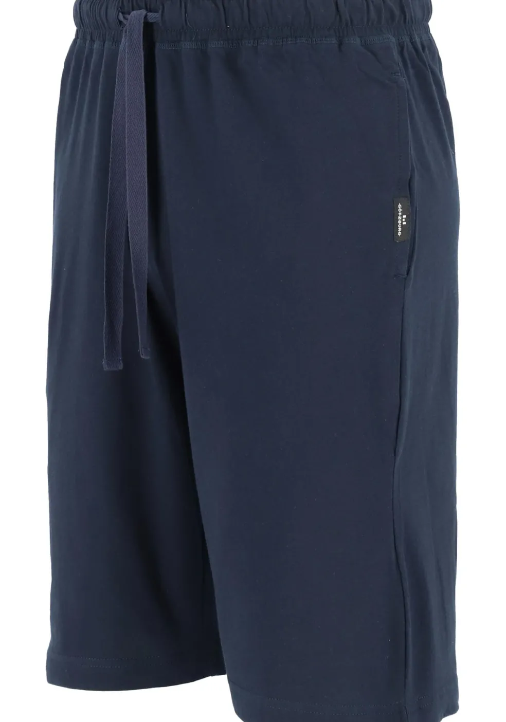 Gotzburg heren lounge broek kort (dun), blauw