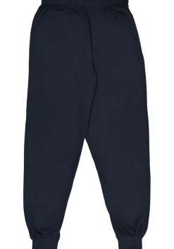 Gotzburg heren pyjama, V-hals, rood met blauw en wit dessin
