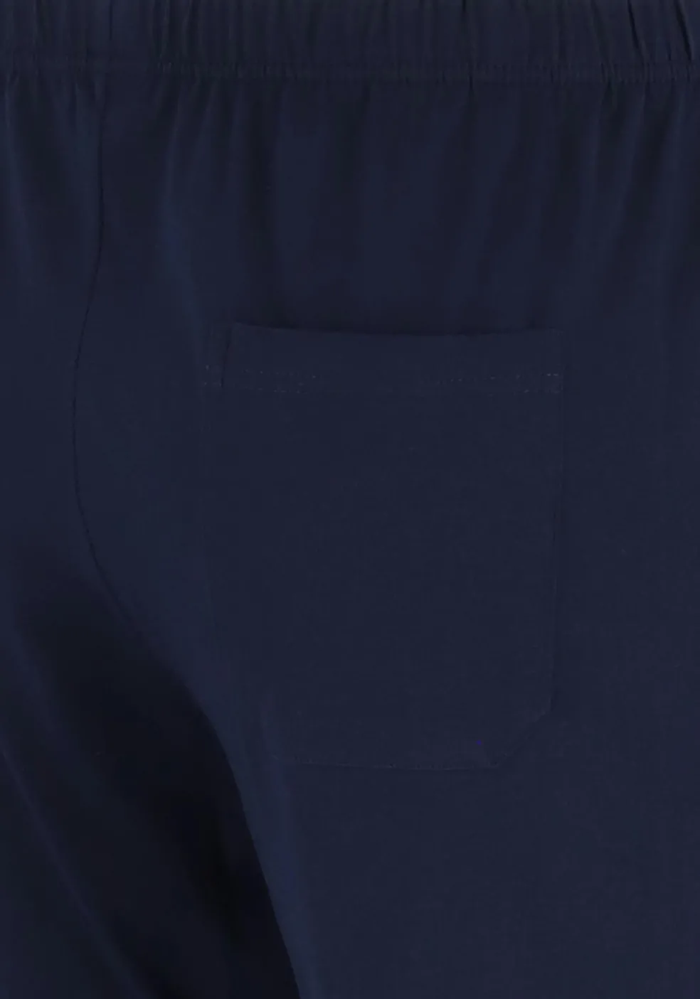 Gotzburg heren shortama, blauw gestreept