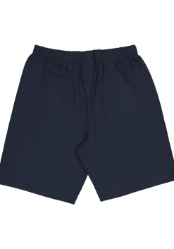 Gotzburg heren shortama met knoopjes, blauw met lichtblauw en wit dessin
