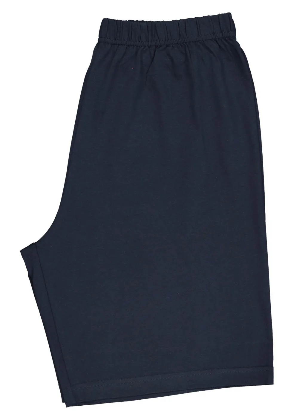 Gotzburg heren shortama met knoopjes, blauw met lichtblauw en wit dessin