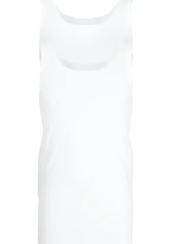 Gotzburg heren singlet O-hals (2-pack), wit