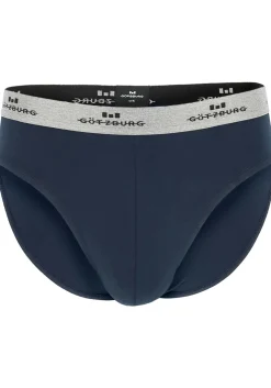 Gotzburg heren slips (2-pack), donkerblauw