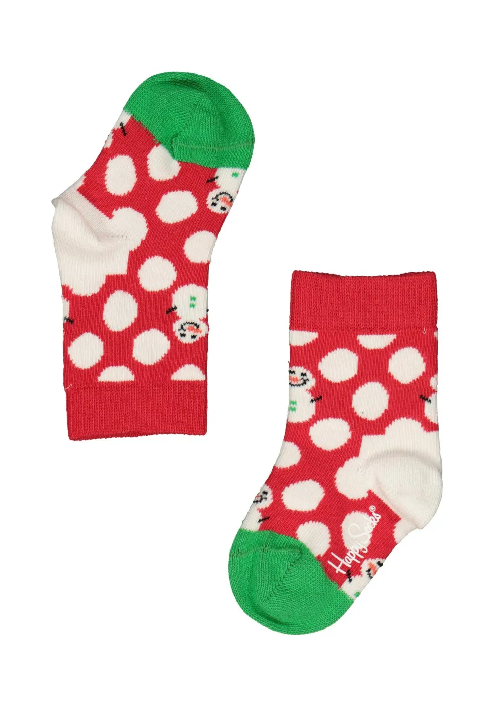 Happy Socks cadeauset, 3-pack Baby's eerste sneeuwpop (family pakket)