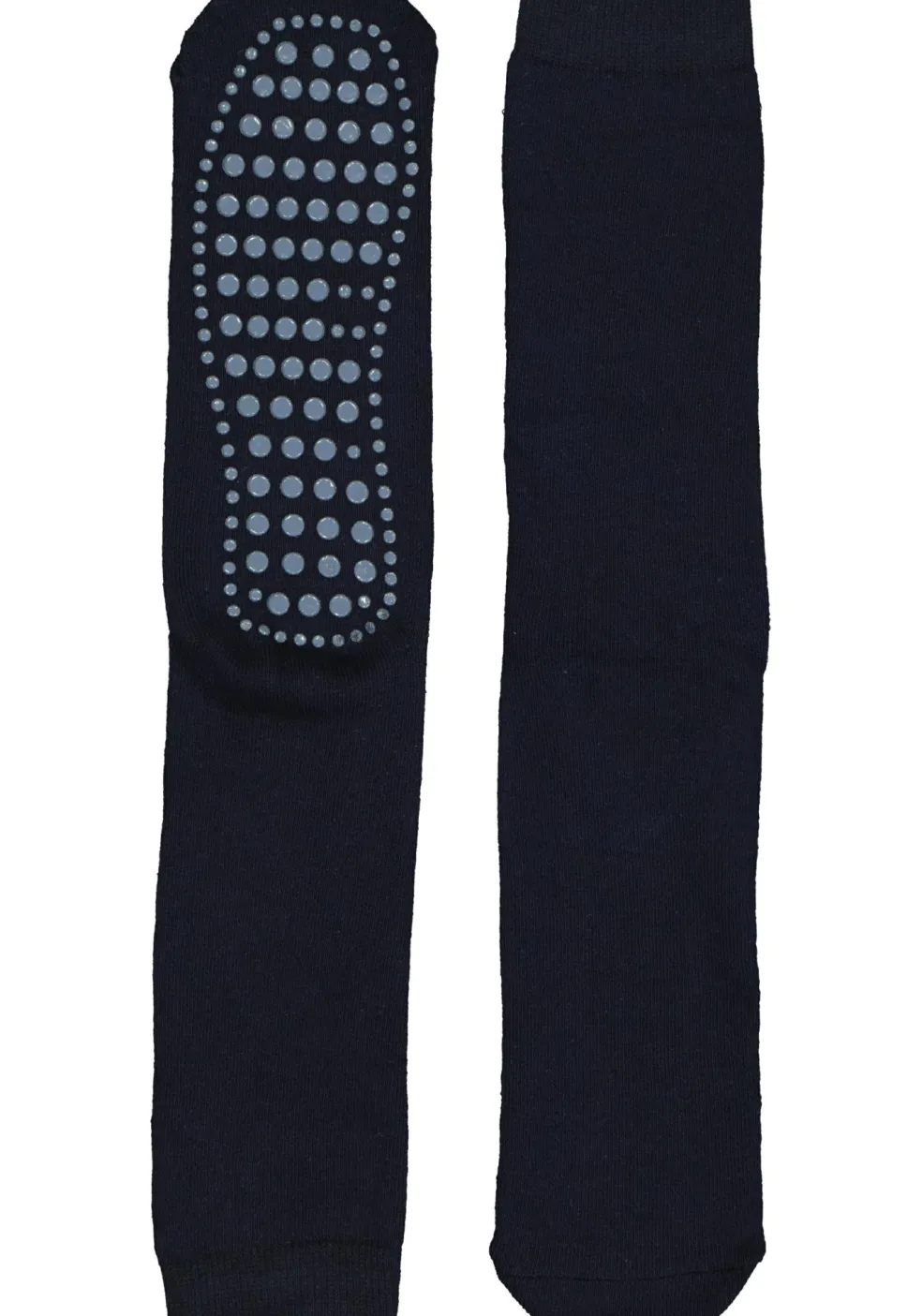 Homepads herensokken, zwart (blauwe noppen)