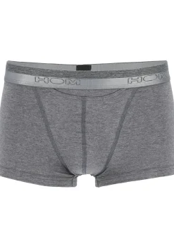 HOM HO1 boxer briefs (1-pack), heren boxer kort met horizontale gulp, antraciet
