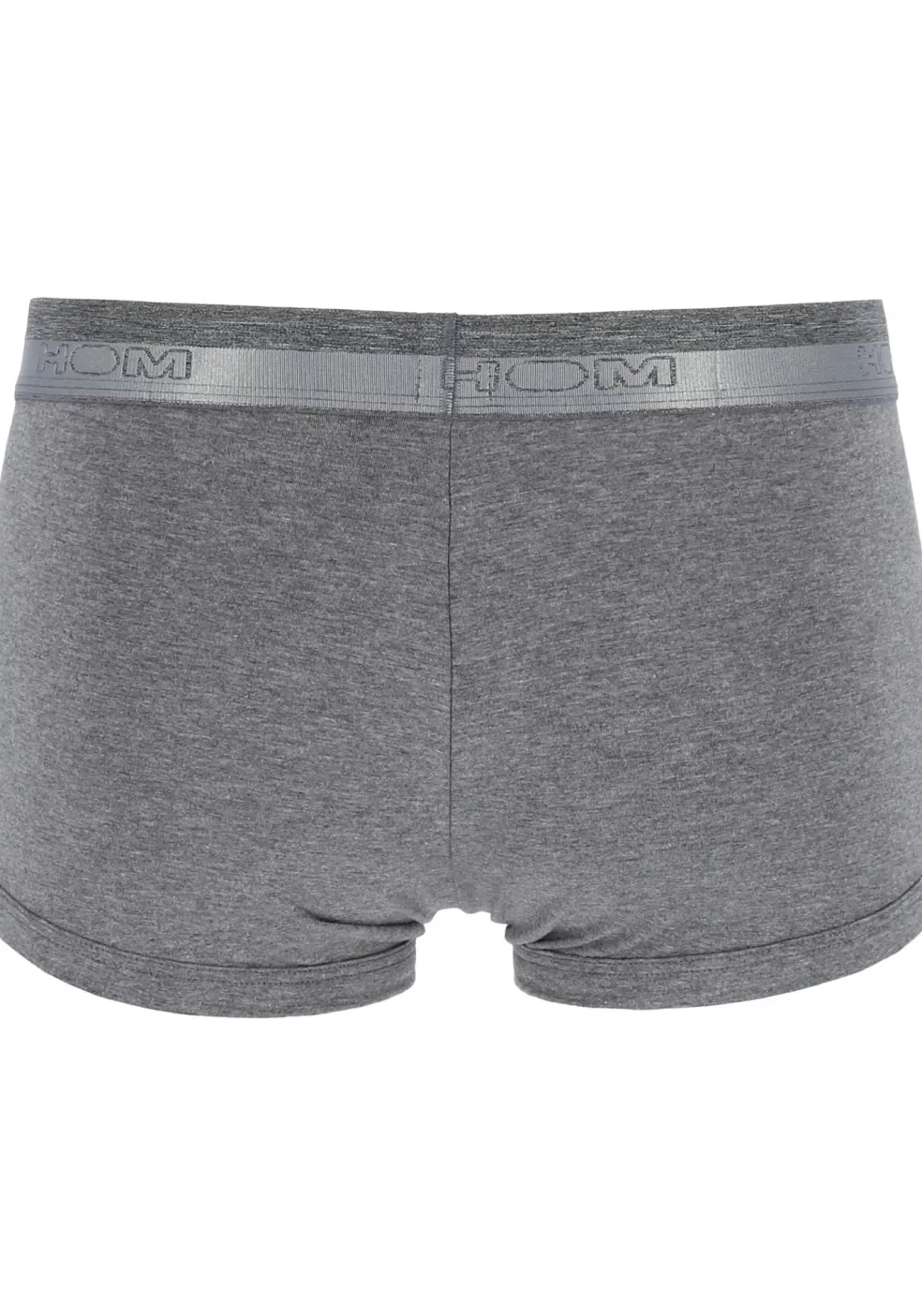 HOM HO1 boxer briefs (1-pack), heren boxer kort met horizontale gulp, antraciet
