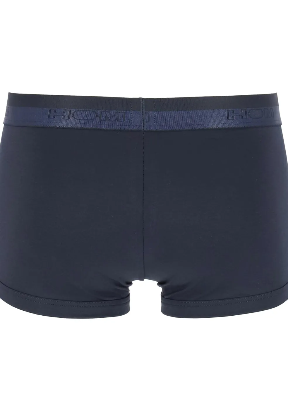 HOM HO1 boxer briefs (1-pack), heren boxer kort met horizontale gulp, navy blauw