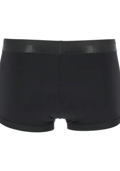 HOM HO1 boxer briefs (1-pack), heren boxer kort met horizontale gulp, zwart
