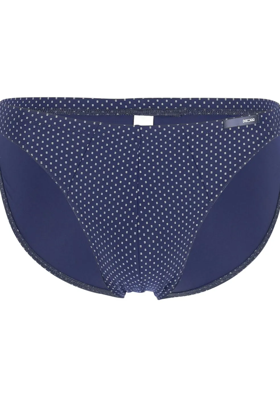 HOM Max comfort micro briefs (1-pack), heren micro slip microfiber, donkerblauw dessin