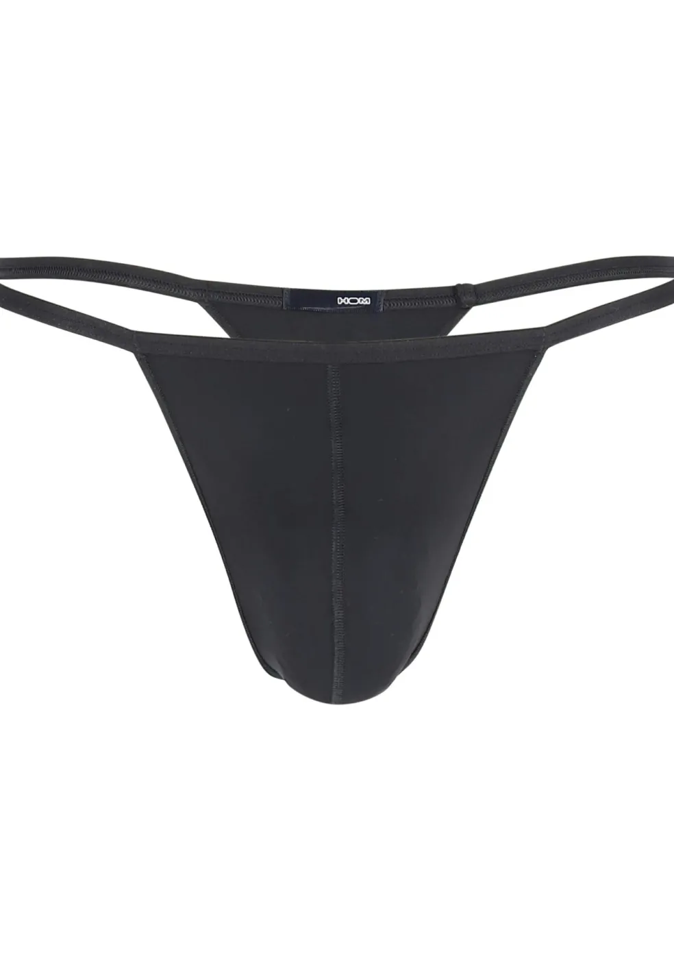 HOM Plume g-string (1-pack), heren string, zwart