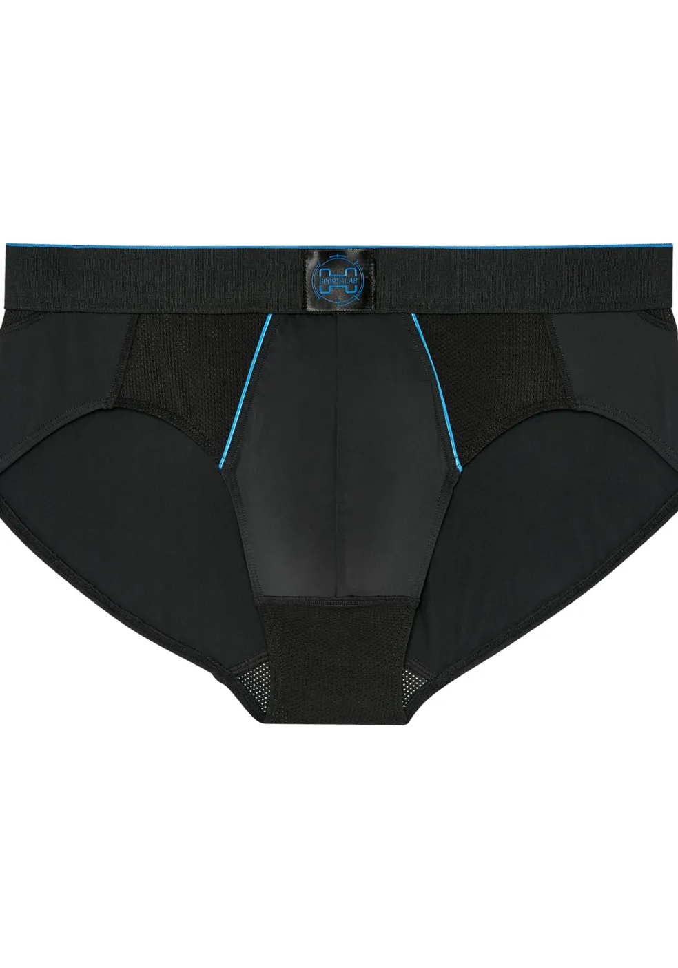 HOM Sports lab mini briefs (1-pack), heren slip, zwart