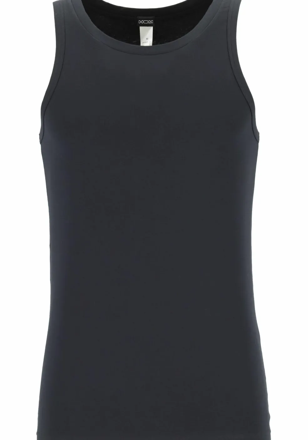 HOM Supreme Cotton tanktop (1-pack), heren singlet, zwart