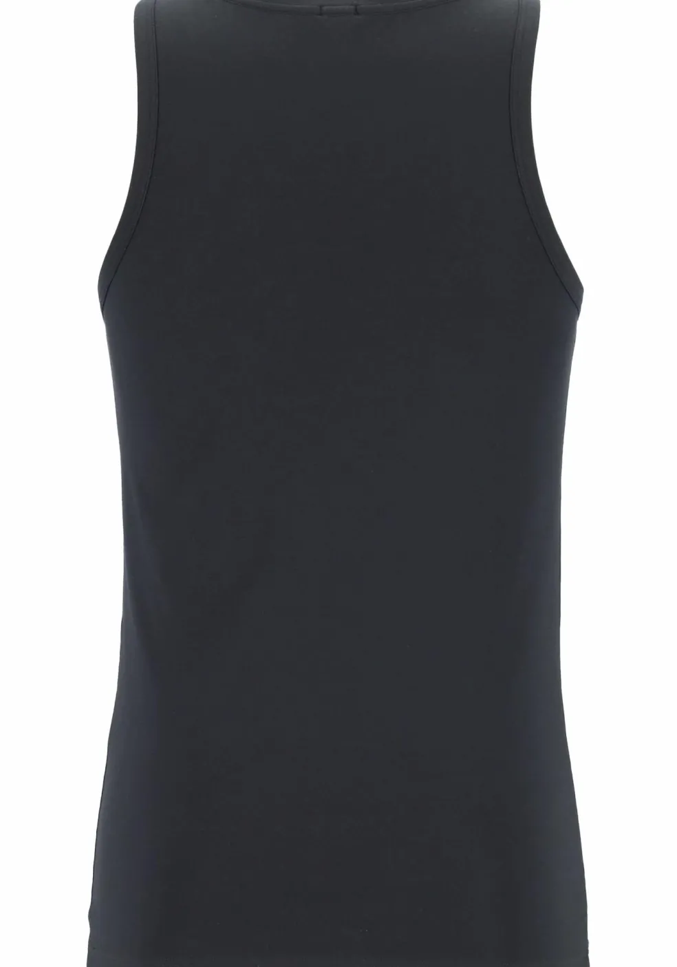 HOM Supreme Cotton tanktop (1-pack), heren singlet, zwart