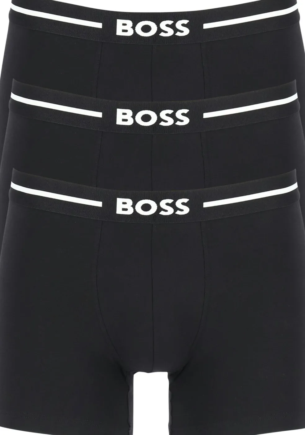 HUGO BOSS Bold boxer briefs (3-pack), heren boxers normale lengte, zwart