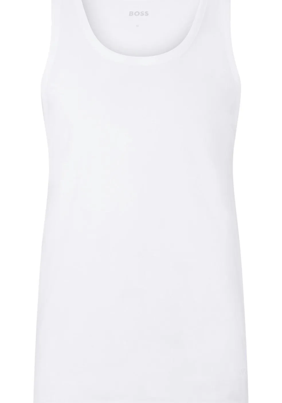 HUGO BOSS Classic Tanktops regular fit (3-pack), heren singlets O-hals, wit