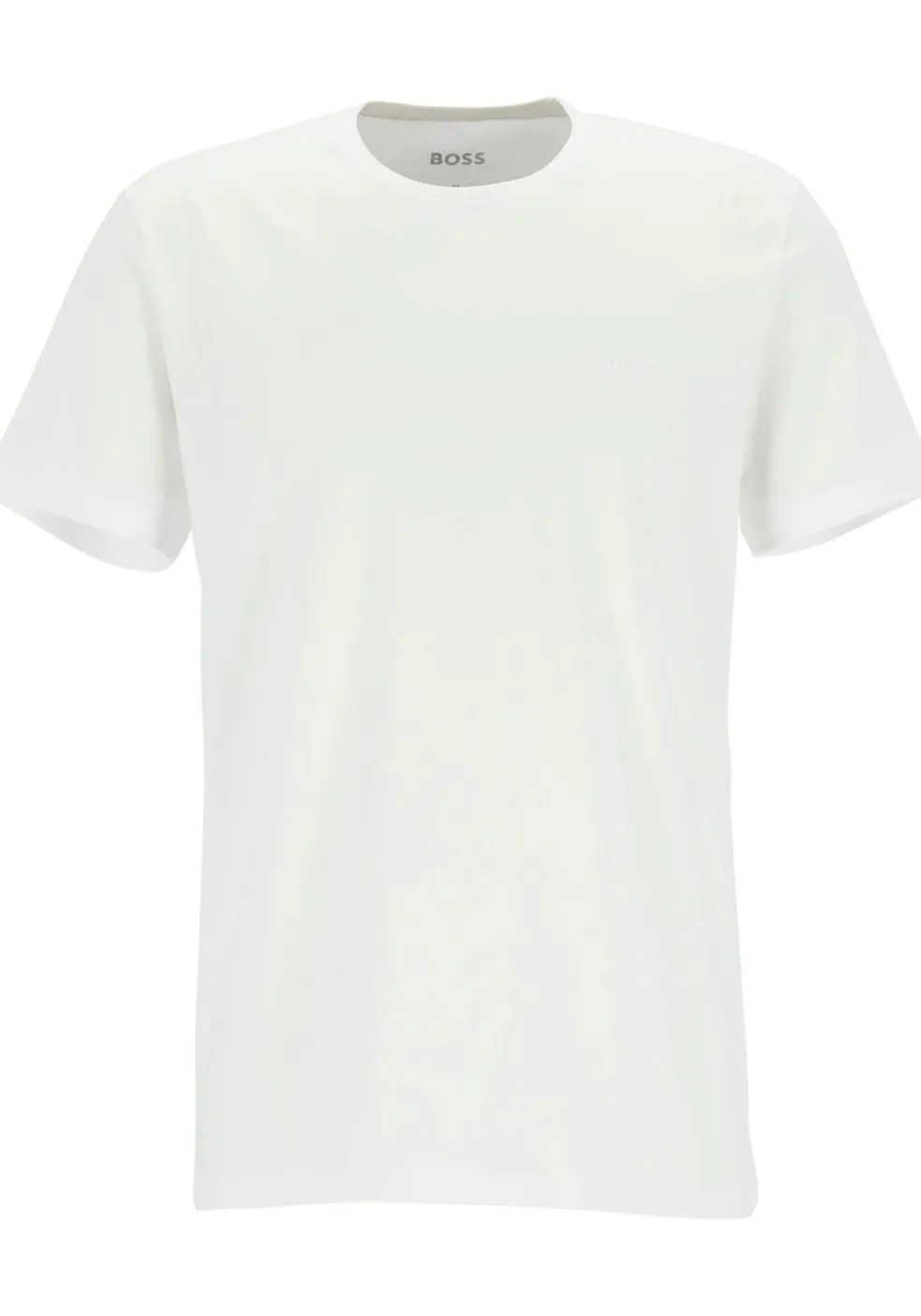 HUGO BOSS Comfort T-shirts relaxed fit (2-pack), heren T-shirts O-hals, wit