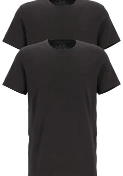 HUGO BOSS Comfort T-shirts relaxed fit (2-pack), heren T-shirts O-hals, zwart