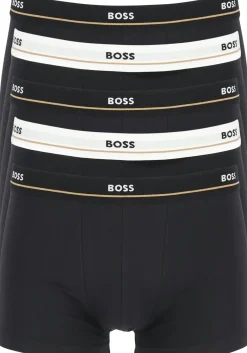 HUGO BOSS Essential trunks (5-pack), heren boxers kort, zwart