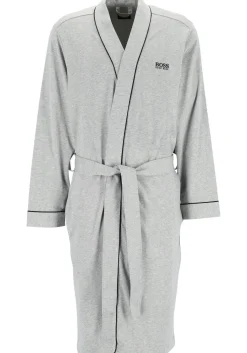 HUGO BOSS heren ochtendjas (dun), kimono, grijs