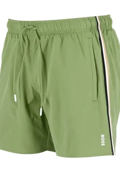 HUGO BOSS Iconic swim shorts, heren zwembroek, groen