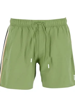 HUGO BOSS Iconic swim shorts, heren zwembroek, groen