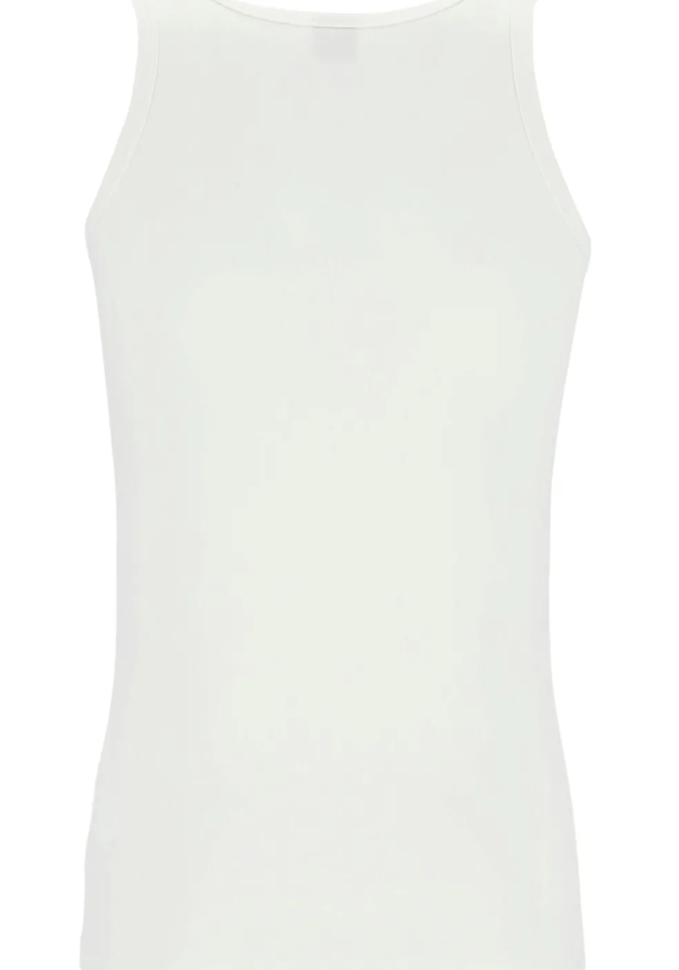 HUGO BOSS Modern stretch tanktops slim fit (2-pack), heren singlets O-hals, wit