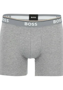 HUGO BOSS Power boxer briefs (3-pack), heren boxers normale lengte, zwart, grijs, wit