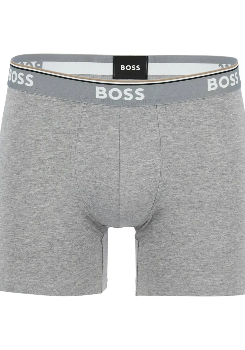 HUGO BOSS Power boxer briefs (3-pack), heren boxers normale lengte, zwart, grijs, wit