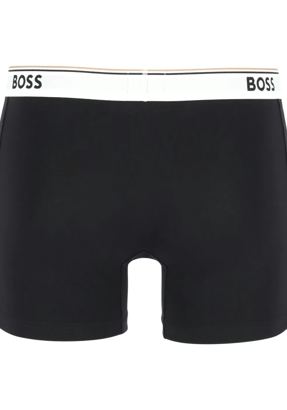 HUGO BOSS Power boxer briefs (3-pack), heren boxers normale lengte, zwart met witte band