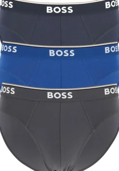 HUGO BOSS Power briefs (3-pack), heren slips, blauw, navy, grijs