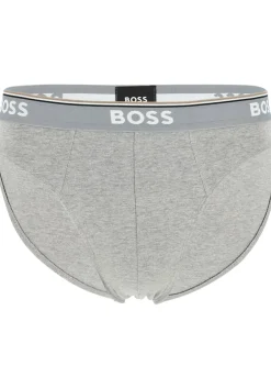 HUGO BOSS Power briefs (3-pack), heren slips, zwart, grijs, wit