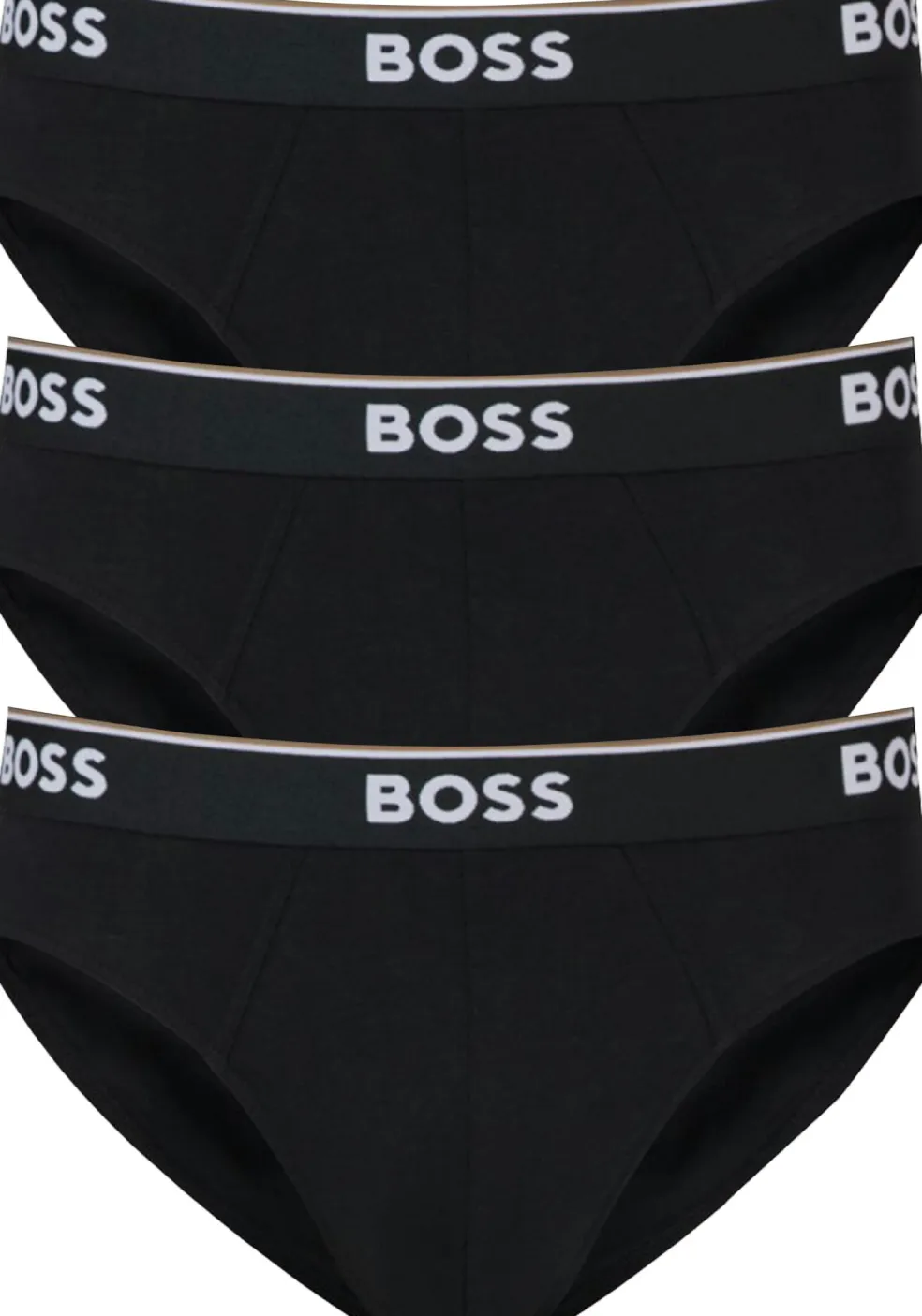 HUGO BOSS Power briefs (3-pack), heren slips, zwart