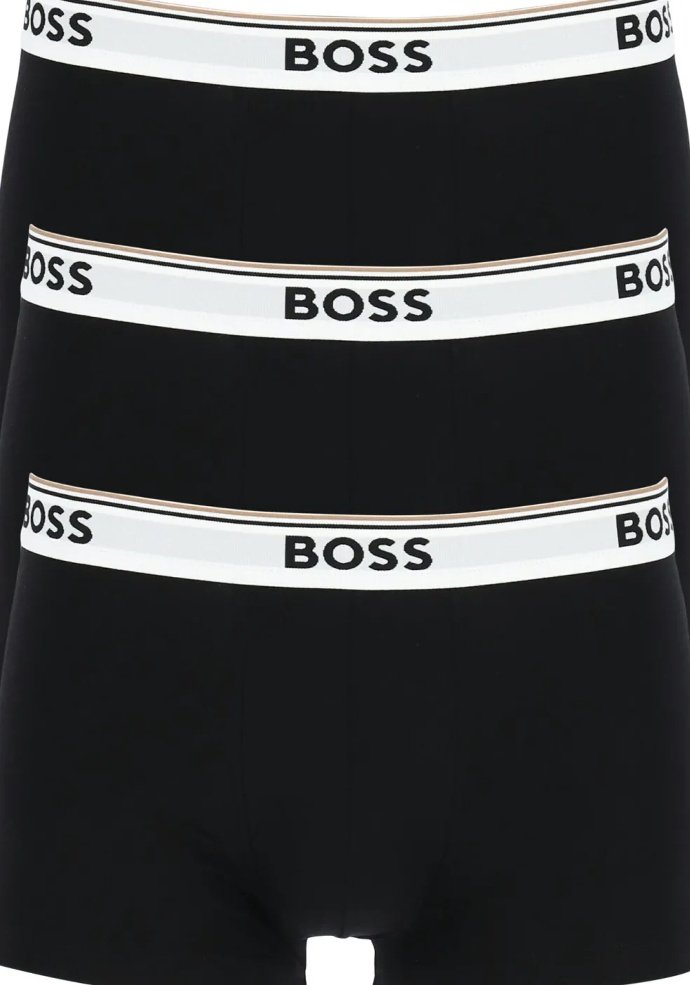 HUGO BOSS Power trunks (3-pack), heren boxers kort, zwart