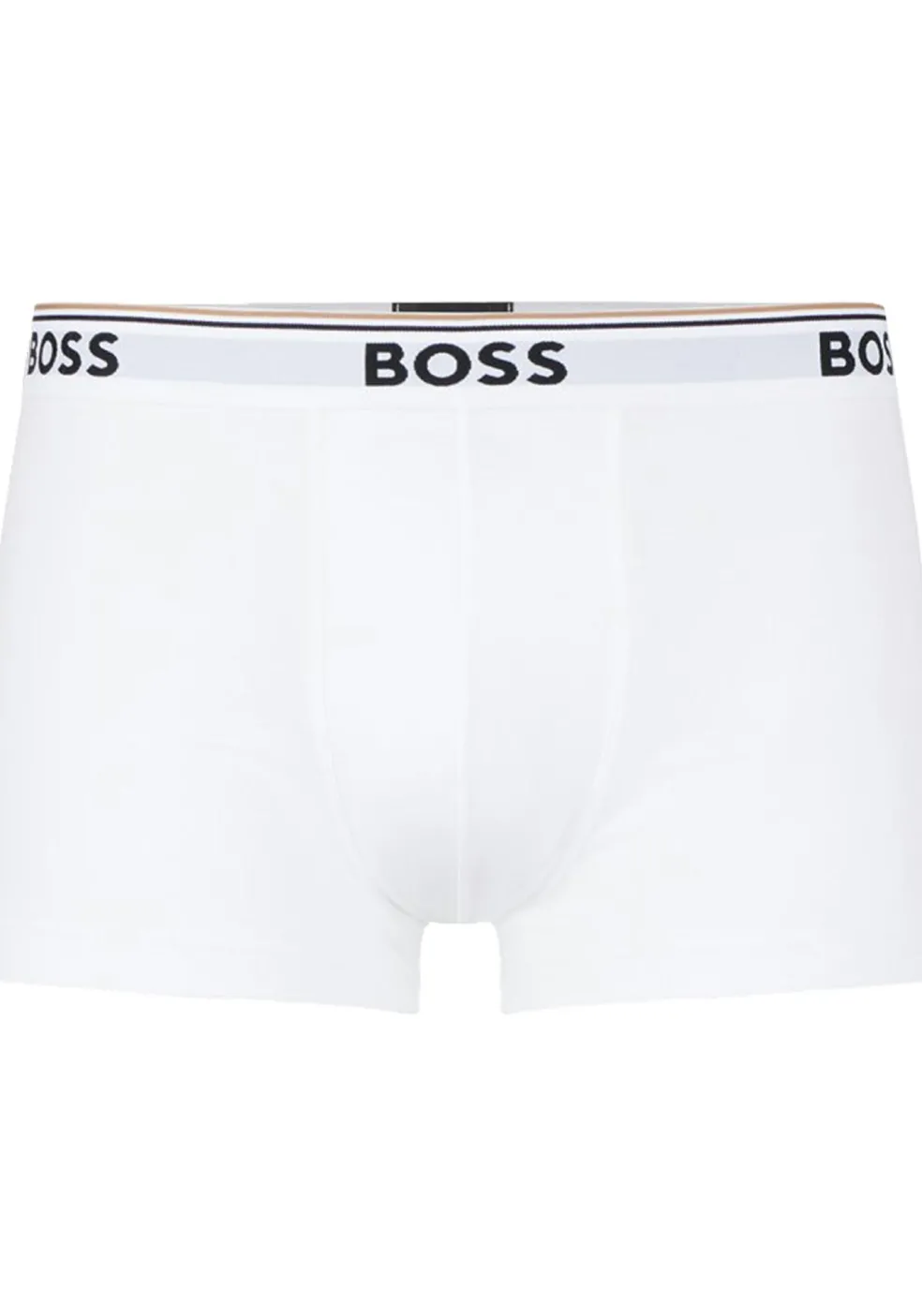 HUGO BOSS Power trunks (3-pack), heren boxers kort, wit